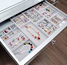 Organisateur De Gros Bijoux Tiroirs A Bijoux Boite A Bagues Boite De Rangement Pour Platea Organisateur De In 2020 Jewelry Drawer Jewelry Tray Jewellery Storage