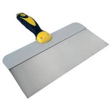 Fartools 212019 Couteau A Enduire Inox 30 Cm Jaune En 2020 Enduire Inox Et Outillage Electroportatif