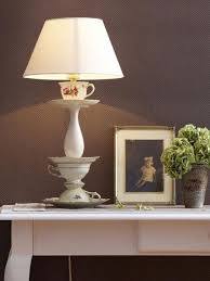 Diy Lampe Aus Alten Kaffeetassen Basteln Wunderweib Keramik Lampen Kaffeetassen Lampe