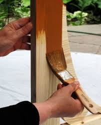 Peinture A L Huile De Lin Coloree Avec Des Pigments Ocre Jaune Et Sienne Calcine Wood Crafts Crafts Faux