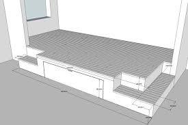 Estrade Et Lit Fredfabric Estrade En Bois Amenagement Petit Espace Nouvelles Maisons
