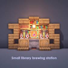 Minecraft Brewing Station Minecraft Decorations Minecraft Room Minecraft Interior Design