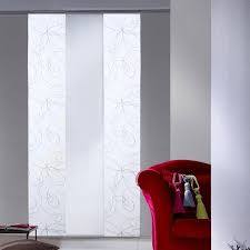 Panneau Japonais Zig Zag Blanc 250 X 50 Cm Panneau Japonais Rideau Japonais Store Japonais