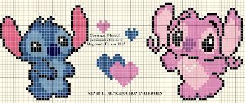 Tuto Grille Passion Creative Point De Croix Stitch Disney Dessin Petit Carreau