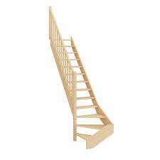 Escalier 1 4 Tournant Bas Gauche Bois Sapin Deva 2 Scm 13 Marches Sapin L 76 Escalier 1 4 Tournant Escalier Quart Tournant Et Structure Bois