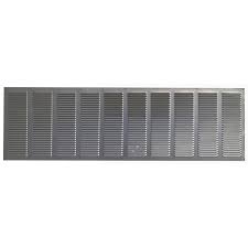 Grille D Aeration Aluminium Anodise L 30 X L 99 Cm Ferreteria Y Prensas Products In 2019 Grille Aeration