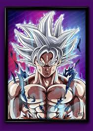 Goku Ultra Instinct Maitrise En 2020 Coloriage Sangoku Dessin Dbz Dessin Goku