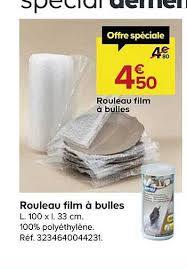 Offre Rouleau Film A Bulles Chez Castorama