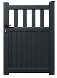 Portillon Aluminium Battant Plein 3 5m Modele Amarante Haut 1 80 M Montants 96 X 54 Mm Traverses 90 X 36 Portillon Aluminium Portillon Portillon Alu