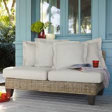 Banquette 2 Places En Rotin Kubu Clair Avec Images Banquette Jardin Deco Maison Canape Jardin