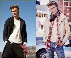 Bandana Hose Herren Halstuch Accessoire Fashion Style Dunkelblauer Anzug Bandana Binden Bandana