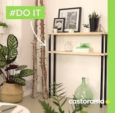 Diy Fabriquez Une Console Avec Des Pieds De Table Realisez Une Console Aux Notes Industrielles En Detournant Des Pieds De Tables Diy Console Cuisine Deco