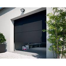 Porte De Garage Sectionnelle Motorisee Primo H 200 X L 240 Cm Porte De Garage Sectionnelle Porte Garage Garage