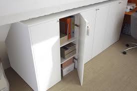 Caisson Sous Pente Spaceo Home Blanc H 100 X L 80 X P 60 Cm Leroy Merlin Rangement Combles Amenagement Combles Chambre Dressing Sous Combles