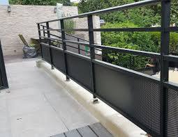 Garde Corps Noir En Aluminium Pour Terrasse A2p Tuquet Garde Corps Aluminium Garde Corps Dispositions De Maison