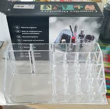 Rangement Makeup De Chez Action Rangement Makeup Boite De Rangement Organisation Quotidienne