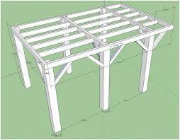 26 Authentique Plan Pergola Bois Pdf Collection Plan Pergola Bois Terrasse Bois Pergola Bois