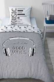 Tendance Chambre Ado Musique Housse De Couette Good Vibes Housse De Couette Garcon Chambre Ado Deco Chambre Ado Garcon