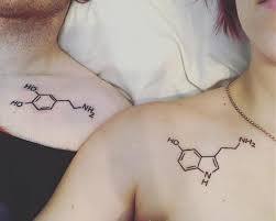 1001 Ideen Und Bilder Zum Thema Partnertattoo Tattoos For Lovers Couple Tattoos Molecule Tattoo