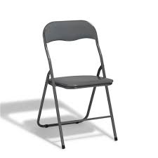 Chaise Pliante Tracy Gris Anthracite Chaise Salle A Manger Et Cuisine Meuble Gifi