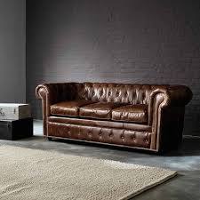 Canape Lit 3 Places En Cuir Marron Canape Canape Convertible Canape Marron