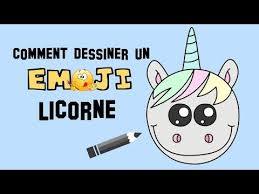 Comment Dessiner Un Emoji Licorne Youtube Avec Images Emoji Licorne Dessin Comment Dessiner