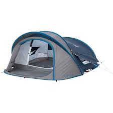 Randonnee Camp Du Randonneur 2 Seconds Xl Air 3 Bleu Pop Up Tente Camping En Tente Tente Familiale