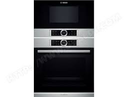 Ensemble Four Micro Ondes Bosch Hbg672bs1f Bfl634gs1 Four Bosch Four Micro Onde Four Pyrolyse