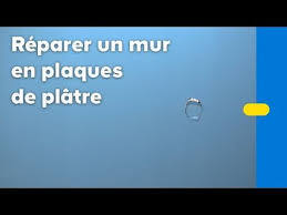 Videotuto Comment Reboucher Un Trou Dans Un Mur En Plaques De Platre Castorama Castorama Commen Plaque De Platre Porte Coulissante Castorama Castorama
