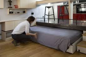 20 Super Astuces Pour Gagner De La Place Dans Son Studio Lit A Etage Plans De Lit Escamotable Lit Gigogne