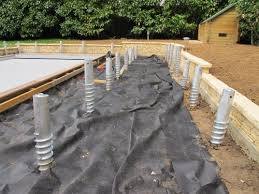 Plots Beton Terrasse En Bois Utilisez Les Plots De Fondation Terrasse Bois Plot Beton Terrasse Creer Terrasse