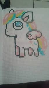Cute Pegase Dibujos En Cuadricula Dibujos Pixelados Dibujos Faciles