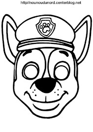 Pat Patrouille Ryder Ruben Rocky Stella Chase Masque Coloriage Pat Patrouille Masque A Imprimer Coloriage Masque