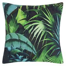 Housse De Coussin En Coton Imprime Tropical 40x40 Maisons Du Monde Housse De Coussin Coussin Maison Du Monde Coussin Tropical