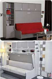Canape Avec Lit Escamotable In 2020 Tiny House Furniture Home N Decor New Bed Designs