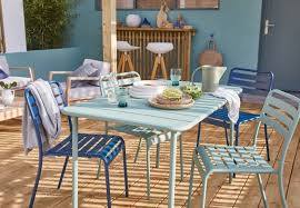 Table De Jardin De Repas Bistro Rectangulaire Agave 4 Personnes Leroy Merlin En 2020 Table Et Chaises De Jardin Chaise De Jardin Mobilier Jardin