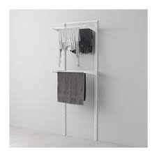 Algot Cremaillere Sechoir Blanc 66x41x197 Cm Rangement Vetement Ikea Algot Rangement Maison