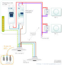 Allumage Par Boutons Poussoirs Telerupteur Plan Electrique Maison Installation Domotique Installation Electrique Maison