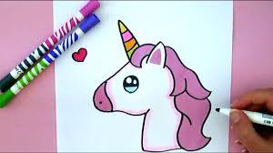 Comment Dessiner Un Emoji Licorne Kawaii Youtube Avec Maxresdefault Et Dessin Kawaii Licorne Facile 0 How To Draw Unicor Unicorn Drawing Unicorn Emoji Drawings