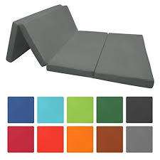 Beautissu Matelas Pliant D Appoint Campix Pouf Pliable 120 X 195 Cm Confortable Lit D Invite Futon Anthracit Matelas Pliable Matelas Matelas Voiture