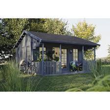 Abri De Jardin En Bois Samara 17 5m Ep 44mm Abri De Jardin Bois Cabane Jardin Abris De Jardin Design