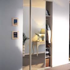 Lot De 2 Portes De Placard Coulissante L 120 X H 250 Cm Porte Placard Coulissante Porte Placard Portes De Placard Coulissantes Miroir