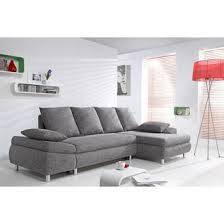 Canap D Angle Convertible Tissu Gris Chin Nathael Canape Angle Convertible Canape Angle But Canape