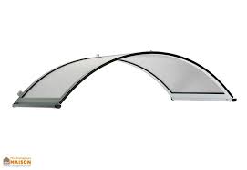 Auvent Durbize Pour Porte D Entree Composee En Alu Et Polycarbonate Polycarbonate Marquise Auvent