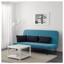 Nyhamn Convertible Clic Clac 3 Places Avec Matelas En Mousse Borred Vert Bleu Ikea Matelas En Mousse Meuble Canape Mobilier Maison