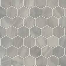 Sol Vinyle Style Imitation Tomette Hexagonale Grise Larg 4m Sol Vinyle Tomette Hexagonale Hexagonaux