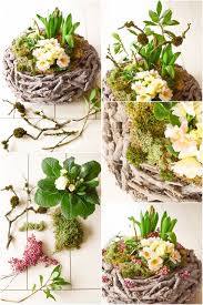 Diy Fruhlingskorb Naturlich Dekoriert Mrs Greenery Diy Fruhlingsdeko Naturlich Dekorieren Fruhlingsdeko