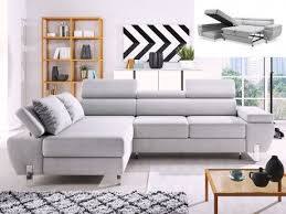 Canape D Angle Convertible Gobano En Tissu Gris Clair Angle Gauche Canape Angle Convertible Canape Angle Et Canape Angle Gris