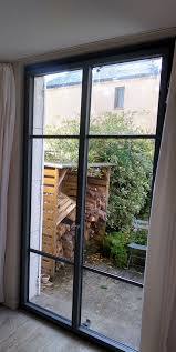 Fenetre Style Aluminium Ou Acier Noire Hyper Fine Hyper Isolante Et Solide Fenetres Noires Exterieur Porte Vitree Exterieure Fenetres Aluminium