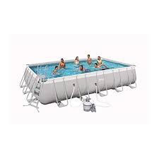 Bestway Piscine Hors Sol Rectangulaire Power Steel 671 X 366 Cm Hauteur 132 Cm Pompe De Fil Piscine Hors Sol Rectangulaire Piscine Hors Sol Piscine Et Jardin